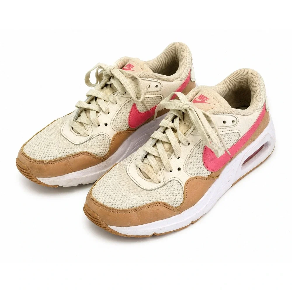 Nike Air Max SC Womens Shoes Sail Pink Glaze Wheat CW4554-200 Size 7.5